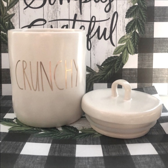 NWT RAE DUNN “Crunchy” Canister - Picture 8 of 12